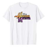 Camiseta Logotipo De Hannah Montana