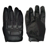 Guantes Tácticos Militares Moto Airsoft Negro Verde Camu