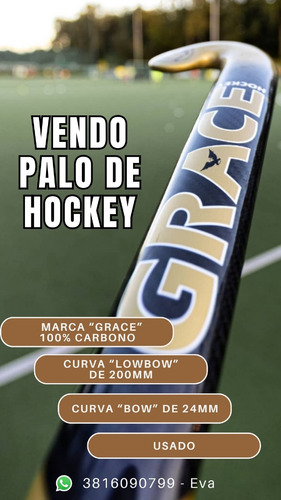 Palo De Hockey  Grace  100% Carbono