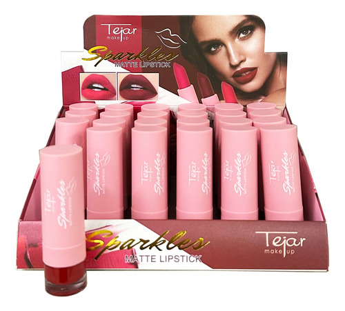 Lápiz Labial Matte De Lujo Tejar ( Pack X 24 Unidades )