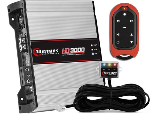 Módulo Amplificador Taramps Hd-3000 Rms + Frete + Controle