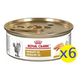 Alimento Royal Canin Lata Urinary S/o Gato 145gr X6