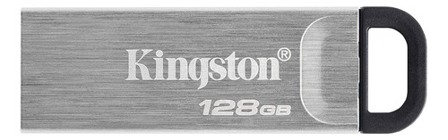 Memoria Usb 3.2 Kingston Datatraveler Kyson 128gb Color Plateado