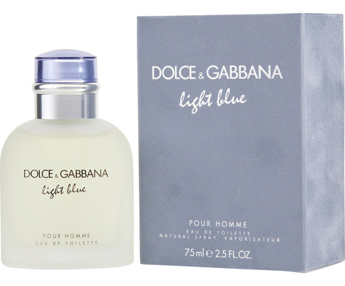 Perfume Dolce & Gabbana Light Blue Edt 75 Ml Para Hombre