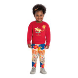 Conjunto De Moletom Infantil Feminino Sun Elian Blusão + Leg