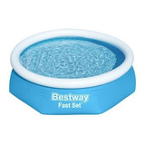 Pileta Inflable Redonda Bestway 1880 Lts  Fast Set 57448  