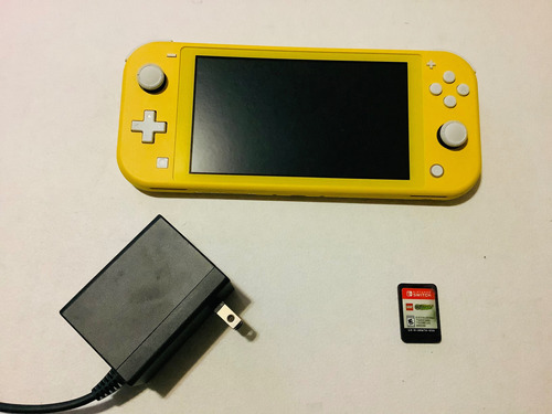 Switch Lite Amarillo Buen Estado + Juego Original 