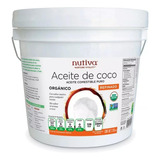 Nutiva - Aceite De Coco Orgánico Refinado 3.79 Lt Galón