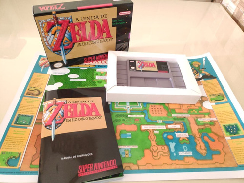 Zelda Para Super Nintendo Novo Com Caixa Manual E Poster Br