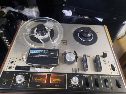 Tape Deck De Rolo Akai 4000ds