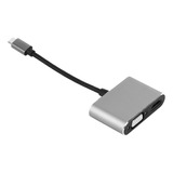 Adaptador Vga De Interfaz Multimedia Usb C A Hd 2 En 1