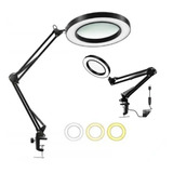 Ring Light Luminária Articulada Flexível 2níveis Luz Usb