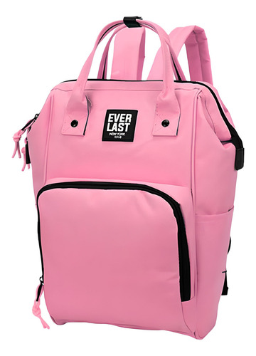 Mochila Everlast Boca De Pez Cordura Original Oferta!