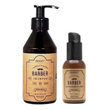 Kit Shampoo Y Acondicionador S/ Enjuague Para Barba Primont 