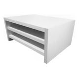 Suporte Para Monitor 15x24x33 Mdf Branco