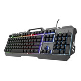 Teclado Gamer Trust Gxt 853 Esca Retroiluminado Soy Gamer