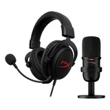 Hyperx Streamer Starter Pack, Cloud Core 7.1 Audífonos Gamer