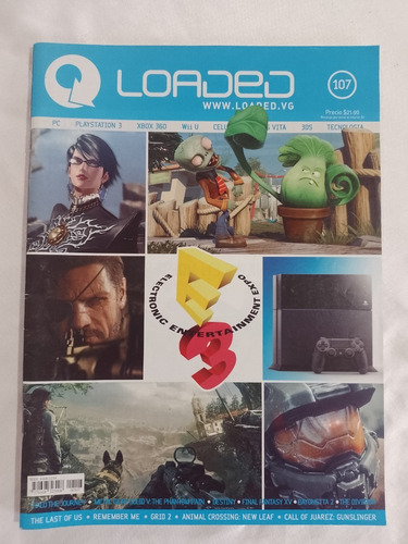 Revista Loaded 107 Grid 2 The Last Of Us Remember Me 