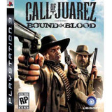 Jogo Ps3 Call Of Juarez Bound In Blood Físico