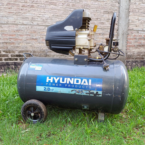 Compresor De Aire Hyundai Hyac100d 2hp 100 Lt