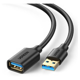 Cabo Extensor Usb 3.0 Ugreen Macho Fêmea Extensão 2 Metros