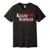 Camiseta Conmemorativa Keane & Scholes '99 Playera Musical
