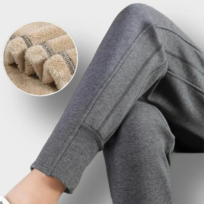 Pantalones Mujer Jogger Felpa Casual Caliente