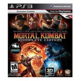 Mortal Kombat Komplete Edition Ps3 Semi Nuevo Meda Flores