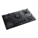 Cooktop Itatiaia 5b Tripla Chama Mesa De Vidro Preto Bivolt