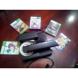 Xbox 360 4 Gb+ Kinect + 6 Juegos (hdmi) + 2 Controles.