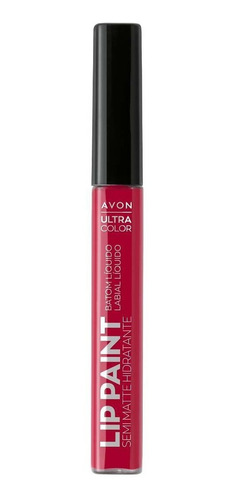 Labial Liquido Lip Paint Ultra Color Semi Matte Hidrat- Avon