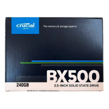 Disco Sólido Interno Crucial Ct240bx500ssd1 240gb Preto