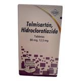 Telmisartan Con Hidroclorotiazida 80/12.5mg 14 Tabs