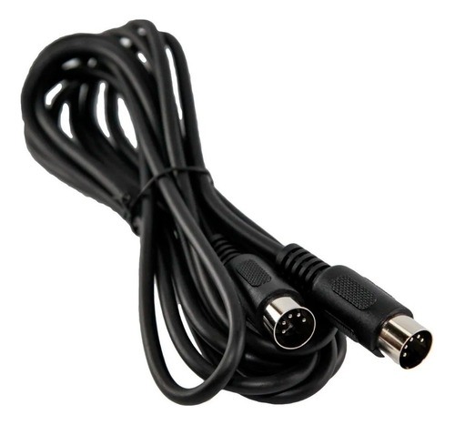 Cable Midi 3 Metros Midiplus Sintetizador Fichas Metalicas