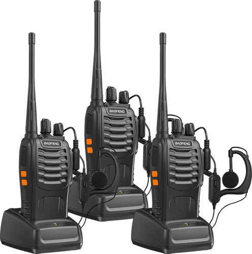 Walkie Talkies Bf-888s Radio Bidireccional De Largo Alcance