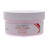 Polvo Acrílico Transparente Cuccio Pro - Rosa 12.75 Oz