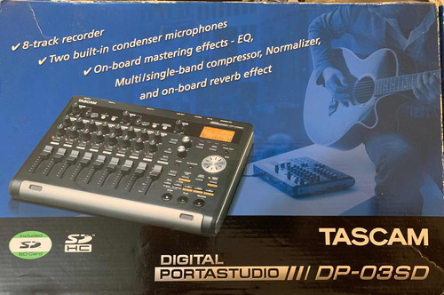 Portastudio Digital Portátil Tascam