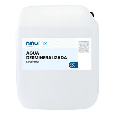 Agua Destilada Desmineralizada Ninu 20 Litros | MercadoLibre