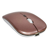Mouse Ligero Bluetooth Receptor Usb Inalambrico 3 Botones