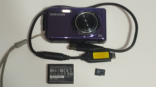 Camara Digital Compacta Usada Samsung Pl170 Impecable