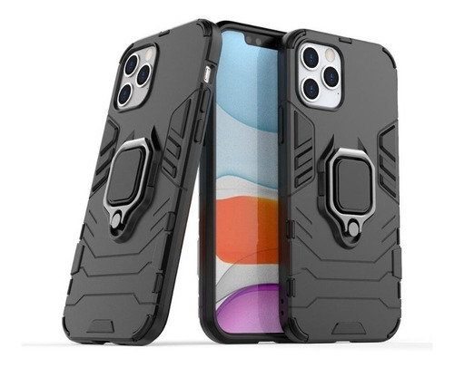 Funda Para iPhone Armor Ring Anillo - Seleccione Su Modelo