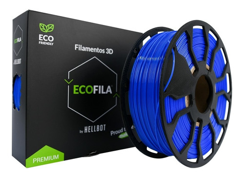 Filamento Pla Impresora 3d Hellbot Ecofila 1kg 1.75mm