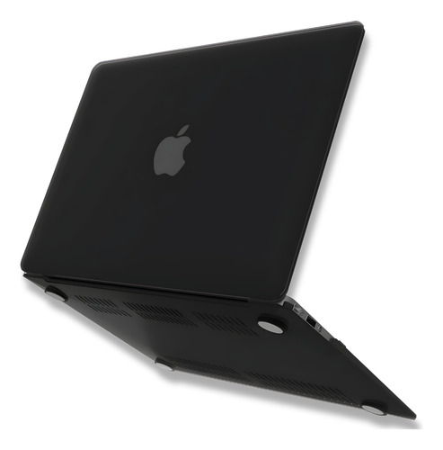 Capa Case Slim P/ Macbook Air 13 Pol Mod A1466 A1369 Preto