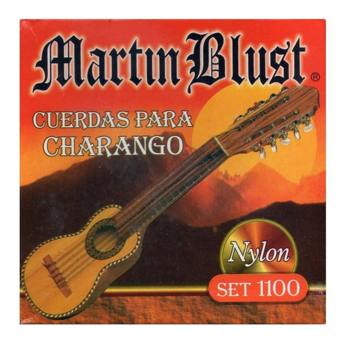 Cuerdas Para Charango Martin Blust 1100  Nylon