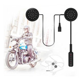 Auricular Casco Manos Libres Moto Bluetooth Mh01 Música Gps