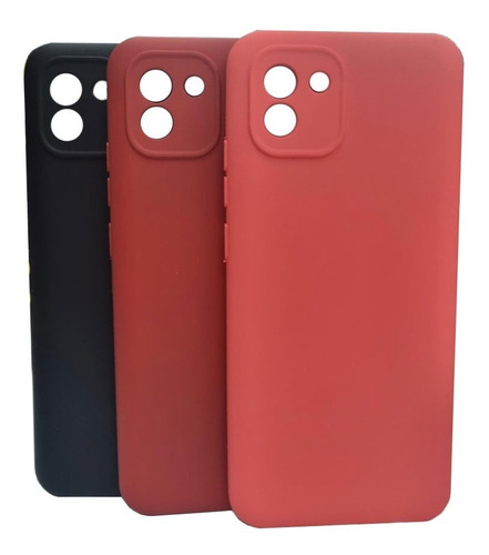 Funda Silicone Antideslizante Para Samsung A03 + Hidrogel