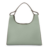 Bolsa Tote Cloe Para Mujer Al Corte Material Vegano Color Verde