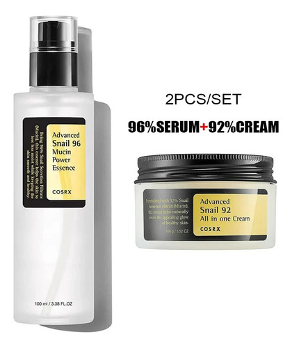 Power Snail Cosrx Mucin Essence, 2 Unidades, Reparación Avan