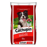 Alimento Cachupin Para Perro Adulto Todos Los Tamaños Sabor Carne Y Arroz En Bolsa De 25kg