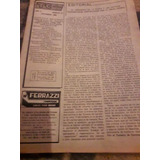 Revista Tc Bahía Blanca La Plata Diciembre 1986